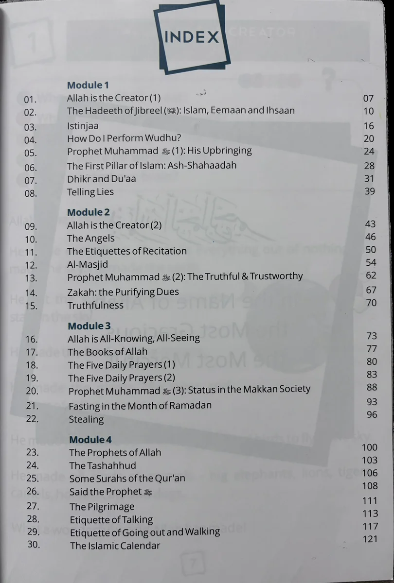 Islamic Studies for Grade 2 image